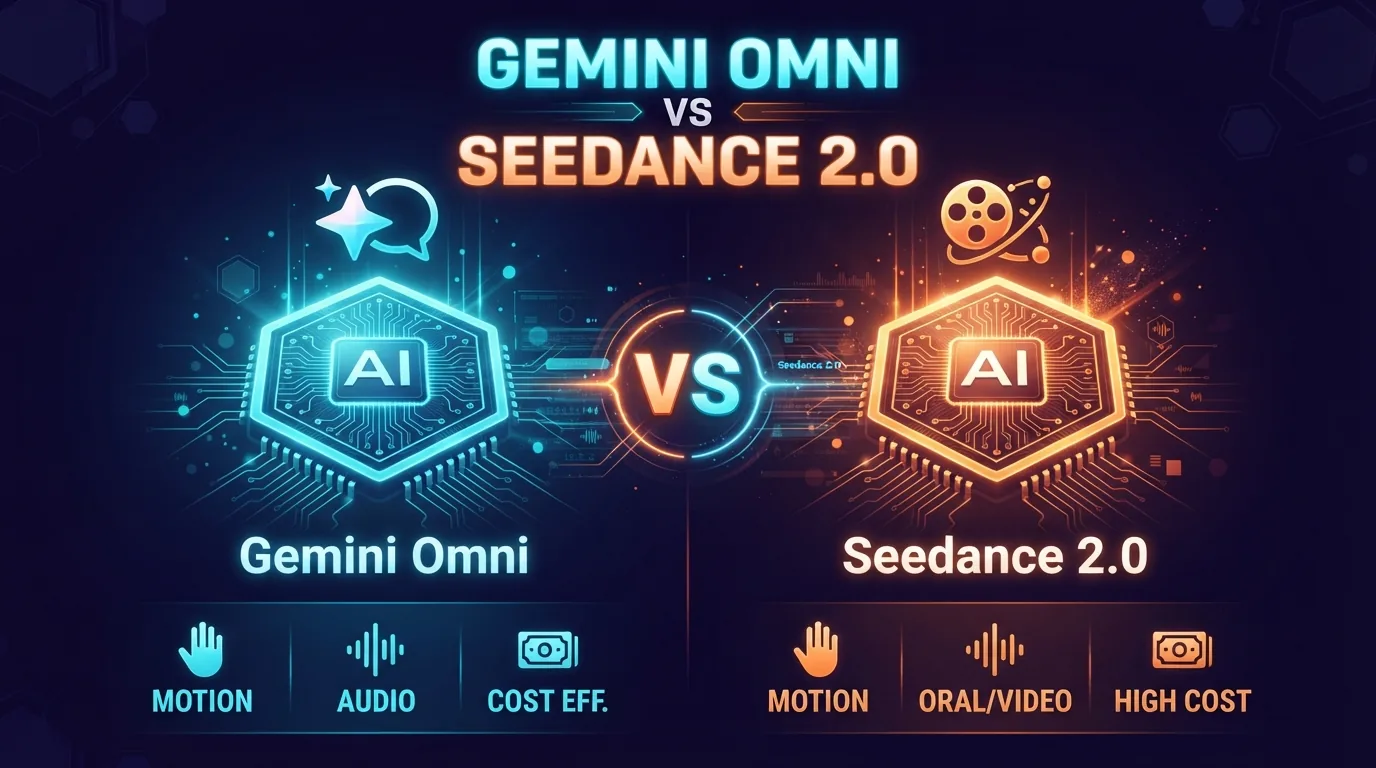 Gemini Omni vs Seedance 2.0: Which AI Video Model Should You Use in 2026? Gemini Omni vs Seedance 2.0: Which AI Video Model Should You Use in 2026?