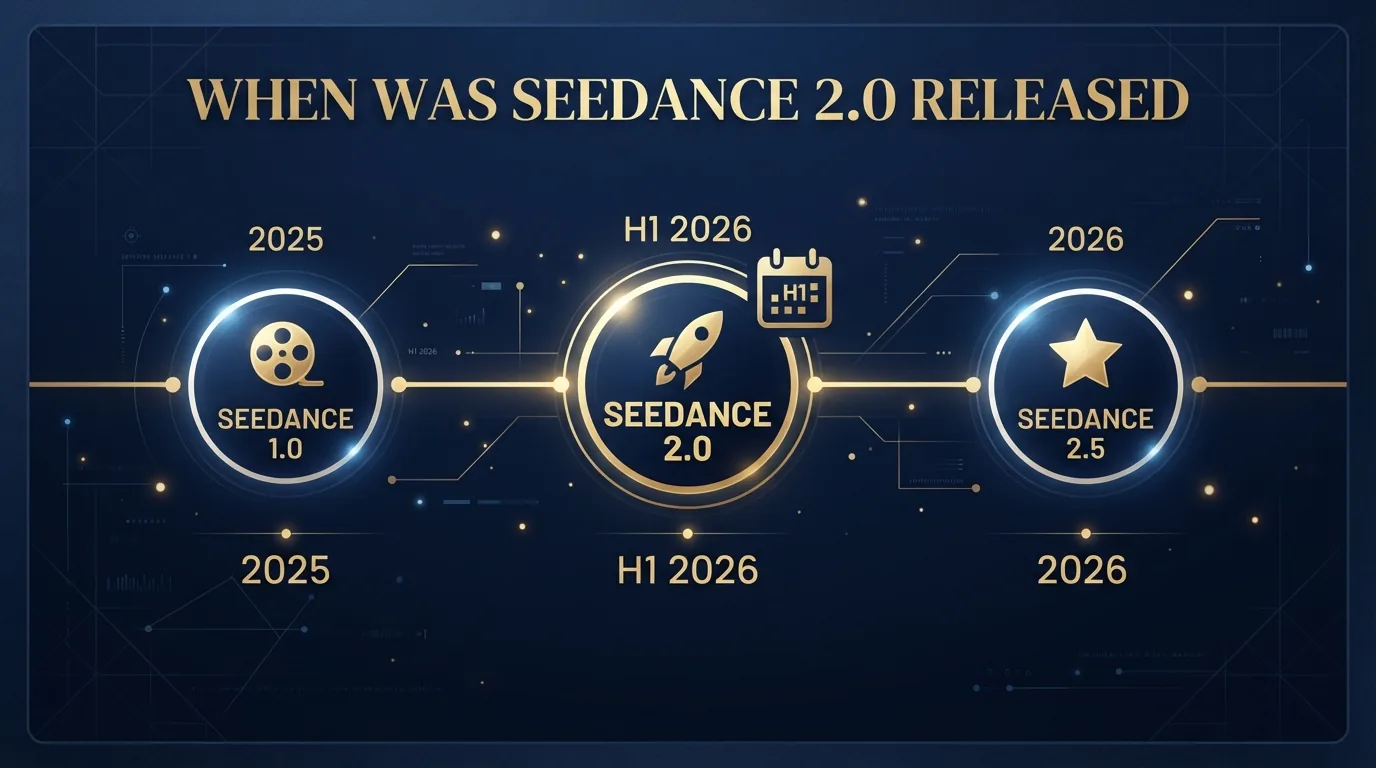 When Was Seedance 2.0 Released? The Complete Model Timeline (2025–2026) When Was Seedance 2.0 Released? The Complete Model Timeline (2025–2026)