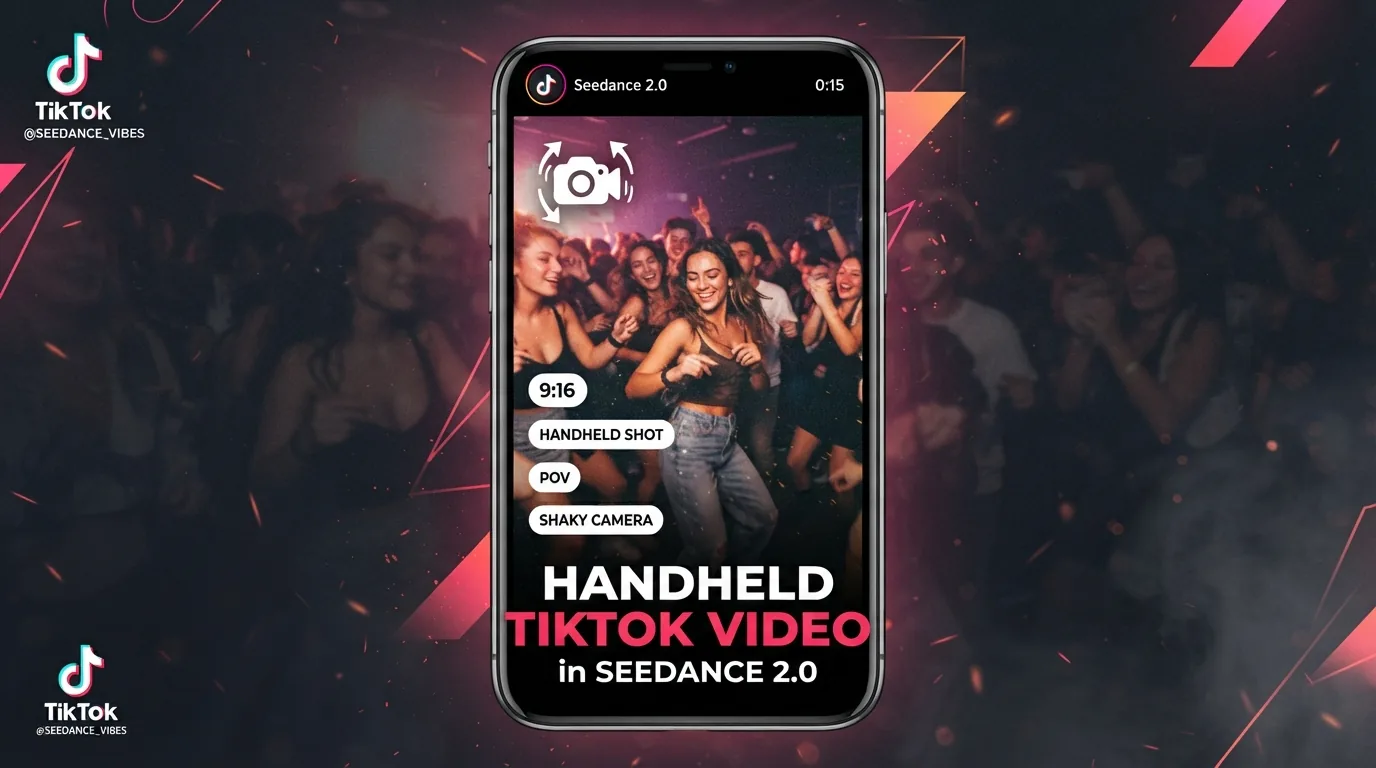 How to Create Handheld TikTok-Like Video in Seedance 2.0 (Step by Step) How to Create Handheld TikTok-Like Video in Seedance 2.0 (Step by Step)