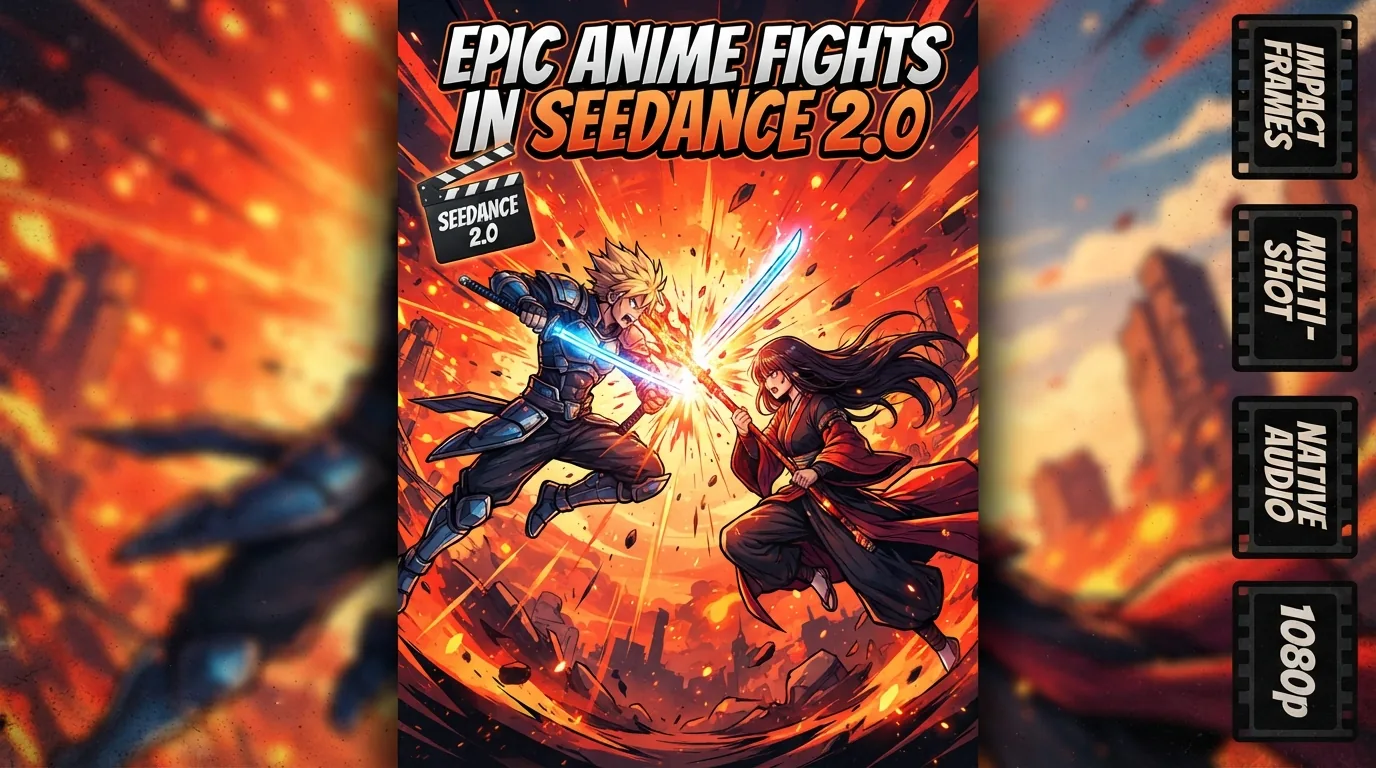 How to Generate Epic Anime Fights in Seedance 2.0 (Step by Step) How to Generate Epic Anime Fights in Seedance 2.0 (Step by Step)